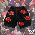 Akatsuki Performance Gym Shorts – Premium Anime Edition